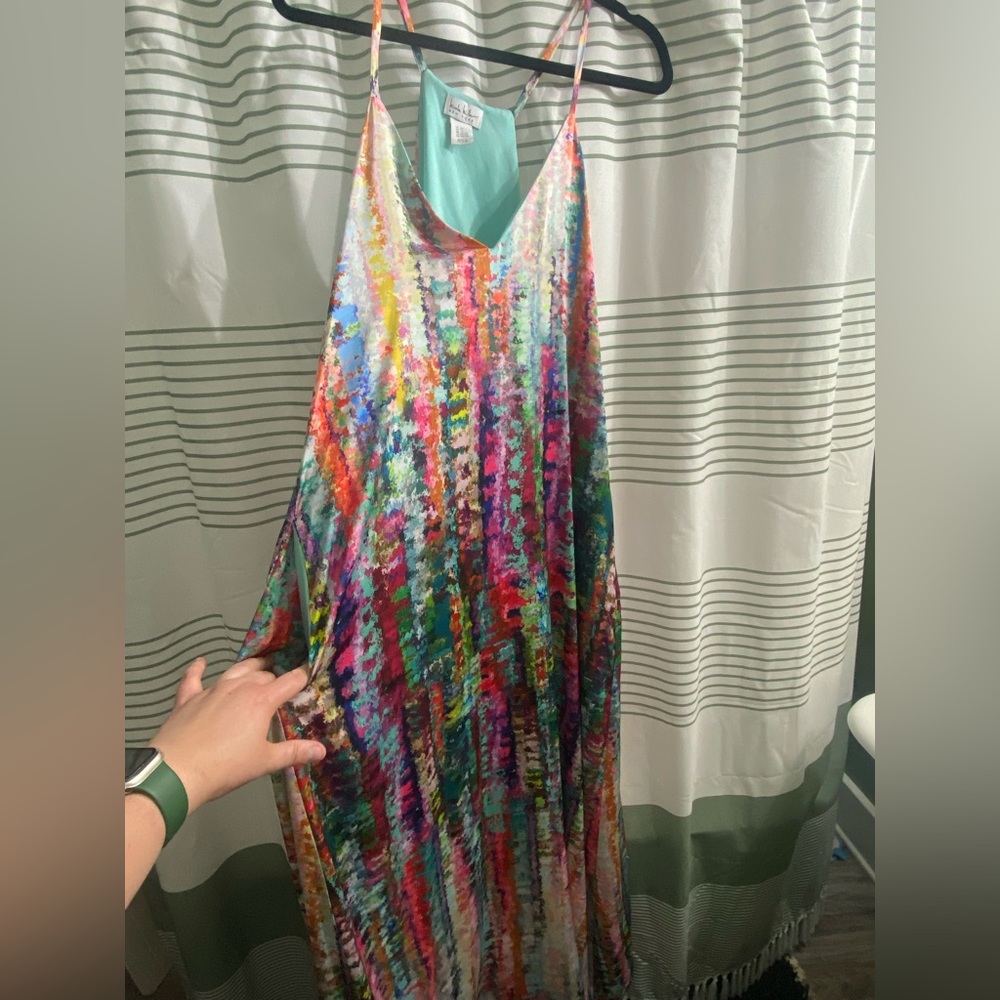 Nicole Miller Sleeveless Long Dress